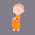Buddha Cartoon Royalty Free Stock Photo