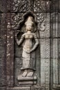 Buddha carving at Angkor Wat