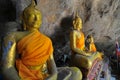 Buddha in a cave Royalty Free Stock Photo