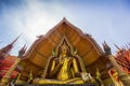 Buddha Chinnarat The largest in Kanchanaburi.