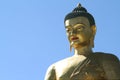 Buddha Dordenma statue on blue sky background, Giant Buddha Royalty Free Stock Photo