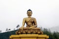 Buddha Dordenma Statue in rainy day