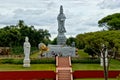 Buddha Eden Garden in Bombarral Royalty Free Stock Photo