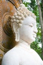 Buddha, face of budda statue Royalty Free Stock Photo