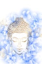 Buddha flowers sakura