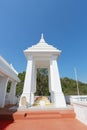 buddha Footprint of Buddhism on big hill in Ko Si Chang Island C Royalty Free Stock Photo