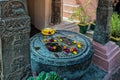 Buddha Footprint, Mahabodhi Temple, Bodh Gaya, Gaya