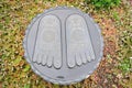 Buddha footprints