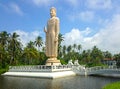 Buddha guarding against tsunamis sacred monument