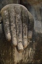 Buddha hands pose for meditation Royalty Free Stock Photo