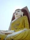 1 of 4 Buddha his direction 4 points in Myanmar temple Royalty Free Stock Photo