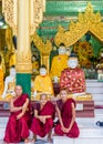 Buddha and his Monks
