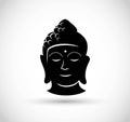 Buddha icon vector art