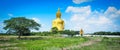 Buddha image at Angthong temple, Angthong province, Thailand