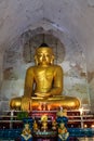 Buddha Image, Bagan in Myanmar (Burmar) Royalty Free Stock Photo