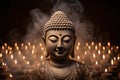 Buddha image. Generative AI