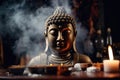 Buddha image. Generative AI