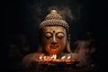 Buddha image. Generative AI