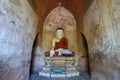 Buddha Image of Sulamani Temple in Bagan, Myanmar