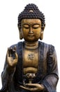 Buddha image used as amulets of Buddhism religion with clipping path