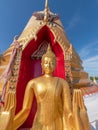 Buddha image at Wat Hong Thong, Chachoengsao, Thailand