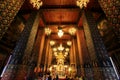 Buddha Image In Wat Pathum Wanaram, Bangkok, Thailand