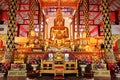 Buddha Image In Wat Suan Dok, Chiang Mai, Thailand