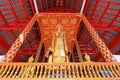 Buddha Image In Wat Suan Dok, Chiang Mai, Thailand Royalty Free Stock Photo