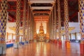 Buddha Image In Wat Suan Dok, Chiang Mai, Thailand Royalty Free Stock Photo