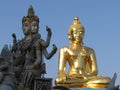 Buddha images at the Golden Triangle Thailand