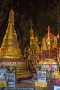 Buddha Images in Pindaya Cave - Pindaya - Myanmar Royalty Free Stock Photo