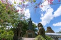 Buddha images at Thammikarat Temple in Phra Nakhon Si Ayutthaya Historical Park and important tourist attractions Royalty Free Stock Photo