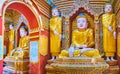 The Buddha Images in Thanboddhay Pagoda, Monywa, Myanmar