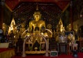 Buddha images at Wat Phrathat Doi Suthep, Thailand