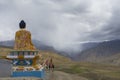 Buddha at Langza, Spiti Valley, Himachal Pradesh Royalty Free Stock Photo