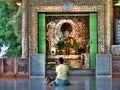 Buddha at Lawkananda Pagoda a Buddhist zedi located in Bagan, Burma, Myanmar