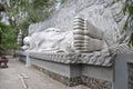 Buddha at the Long Son Pagoda in Nha Trang. Vietnam Royalty Free Stock Photo