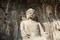 The buddha of Longmen Grottoes in china Royalty Free Stock Photo