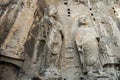 The buddha of Longmen Grottoes in china Royalty Free Stock Photo