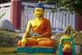 Buddha in Lumbini, Nepal