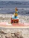 Buddha Maitreya statue in Nubra valley