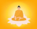 The Buddha meditated on the Abhidhamma after his enlightenment