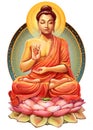 Buddha in meditation