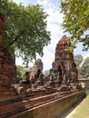 Wat Mahathat or known as the Temple of the Great Relic, Ayutthaya, Thailand