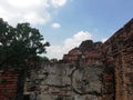 Wat Mahathat or known as the Temple of the Great Relic, Ayutthaya, Thailand