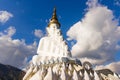 Buddha on Mountain ,Phasornkaew, Phetchabun Province, Thailand. Royalty Free Stock Photo