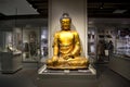 Buddha at Museum of Anthropology at UBC Royalty Free Stock Photo