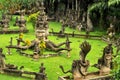 Buddha park,laos Royalty Free Stock Photo