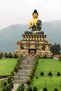 Buddha Park of Ravangla. Beautiful huge statue of Lord Buddha, at Rabangla, Sikkim, India. Gautam Buddha statue in the Buddha Park