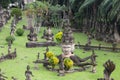 Buddha park in Laos